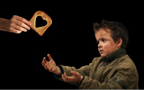 hungry child